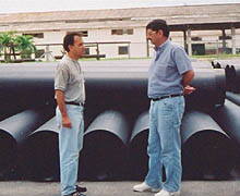 Pipe production