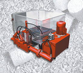 Briquetting press