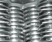 Close-up Cutting shafts