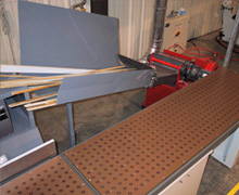 ...directly on a plate saw